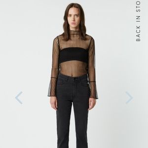 Oak and Fort Mesh Blouse